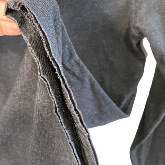 Kit and Ace - BRUSHED MOCK TURTLENECK in CHARCOAL - SIZE XS - Picture 5 of 9